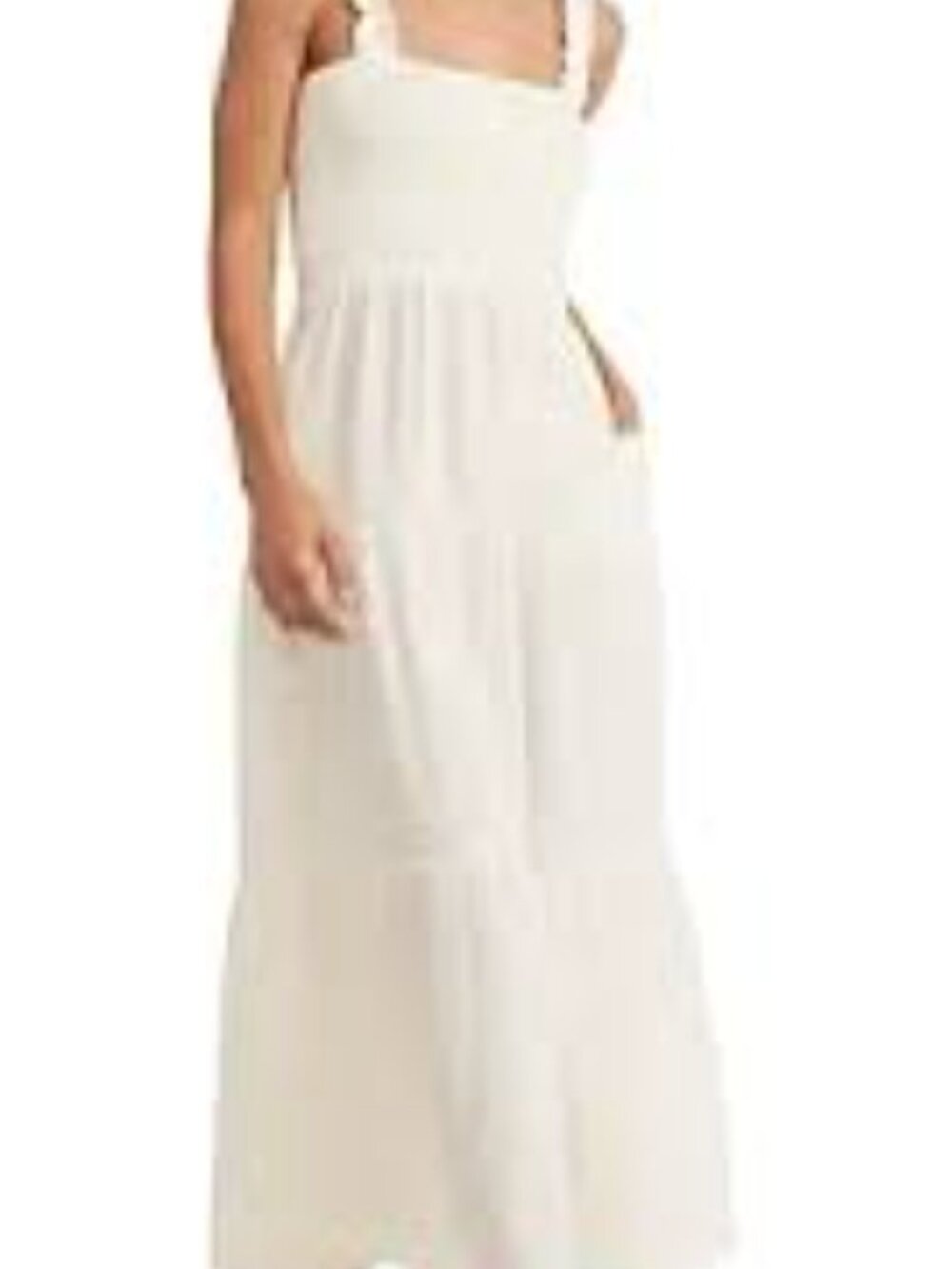 Marine Layer Smocked Maxi Dress